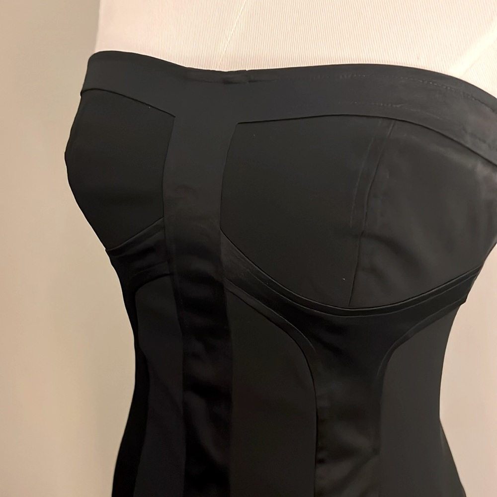 Black Tube Midi Dress - Picture 2 of 3